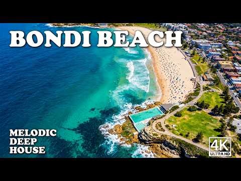 Bondi Beach 4K | Where Golden Shores Meet the Untamed Spirit of the Pacific 🌊 | Scenic Journey