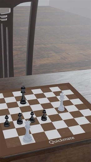 4 Pawns vs Queen The Correct Defense #chess #shorts