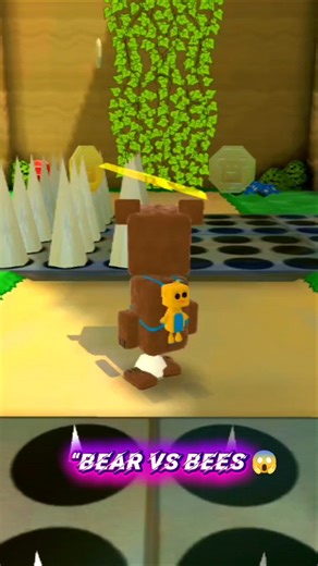 Angry Bees vs Super Bear 🐝🐻 | Epic Fight #AngryBees#BearVsBees#SuperBear