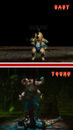 MK | Sheeva Baby Vs Young