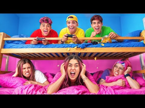 BATALHA DOS MENINOS VS MENINAS *Deu briga !