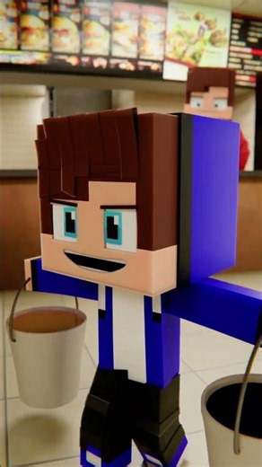 Baby JJ Is SUPER SMART! 🤯😂 - MAIZEN Minecraft Animation #shorts #minecraftanimation