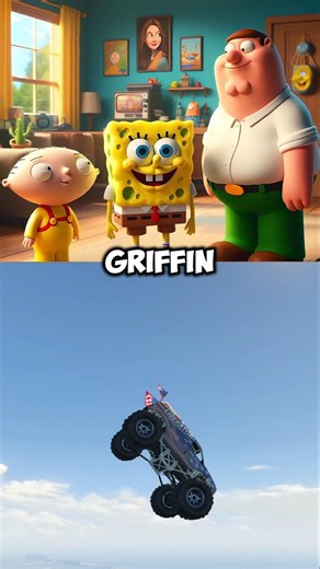 Sponge Meets Family Guy CHARACTERS! 😍