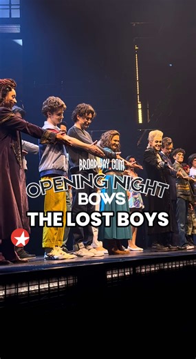 The Lost Boys Musical Takes Broadway Opening Night Bow