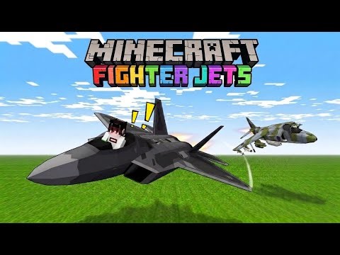 Are these the FASTEST Fighter Jets in Minecraft?! ✈️🔥(999+ speed).