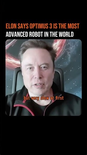 ELON SAYS OPTIMUS 3 IS THE MOST ADVANCED ROBOT IN THE WORLD BY FAR
