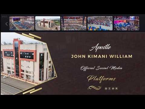 THANKSGIVING IS THE WILL OF GOD || APOSTLE JOHN KIMANI WILLIAM