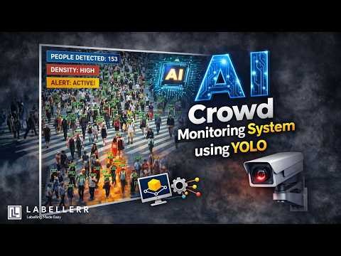AI Crowd Monitoring System Using YOLO
