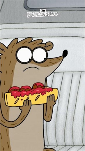 لااا، ليس شطيرة كرات اللحم! 😭 #العرض_العدي #كرتون_نتورك #RegularShow #CartoonNetwork