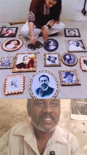 waste porul art #wasteart #diy #craft #recycle #art#creative #handmade #homedecor #viral #shorts