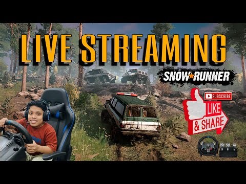 SNOW RUNNER / g29/malayalam live streaming