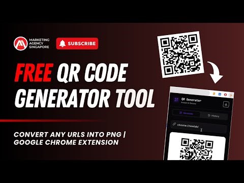 Free QR Code Generator Tool | Convert any URLs into PNG | Google Chrome Extension
