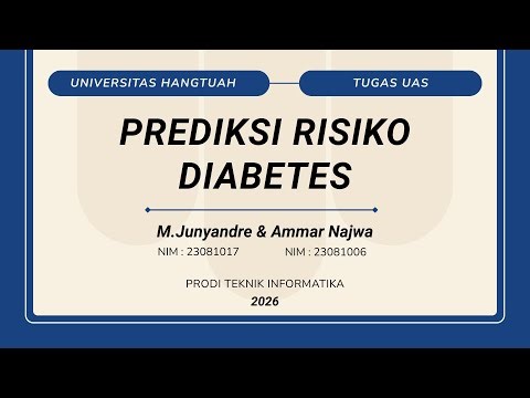 Prediksi Risiko Penyakit Diabetes Menggunakan Model Decision Tree Dan Random Forest