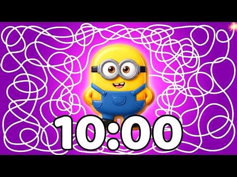 10 Minute Timer 💥 | Minions Cookie Bomb Timer | Countdown Surprise!