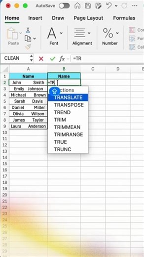 How to remove extra spaces from text | TRIM Function in excel #excel #spreadsheetformula #exceltips