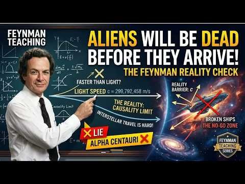 Why Aliens Will Be Dead Before They Arrive The Feynman Reality Check”