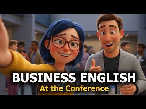 How to introduce yourself at a conference in English | Essential English for business events