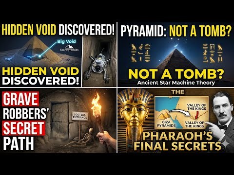 Hidden Necropolis: How Ancient Looters Changed Egyptian History Forever #GreatPyramid #Documentary