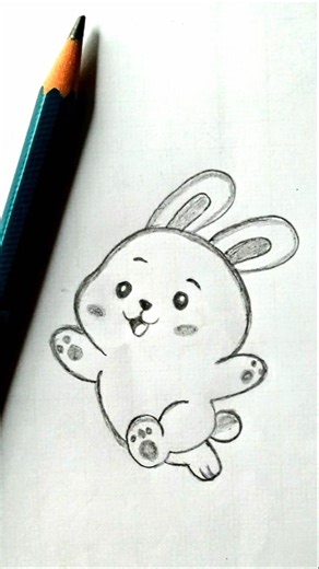 how to draw a bunny/rabbit #shorts