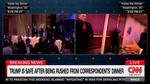 CNN's Van Jones: "I'm glad that the president is safe, and I'm glad that the cabinet is safe... What I would say is that there is some strength that's trying to be shown here, that you don't stop this country and you don't stop the celebration of the First Amendment because you're a crazy person with a gun."