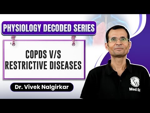 COPD vs Restrictive Lung Disease: Respiratory Physiology Decoded | MBBS 1st Year | Dr. Vivek Sir