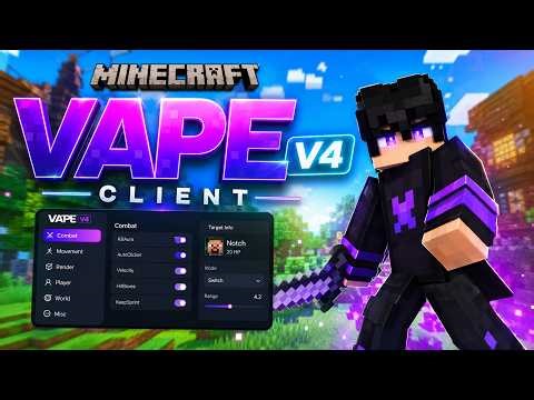 Vape V4 Client 2026 - Minecraft Ghost Client - Free Download PC