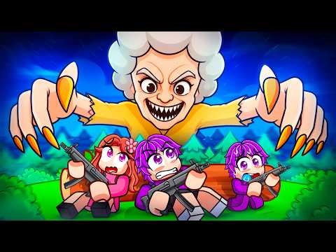 Surviving 99 Nights At GRANDMAS In Roblox…