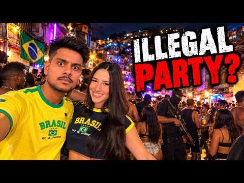 I went to Favela Party in Brazil