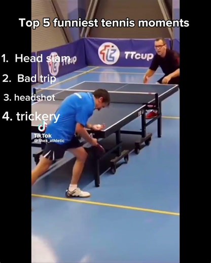 Funniest tennis moments