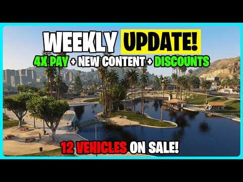 GTA ONLINE WEEKLY UPDATE! NEW CONTENT, 4X MONEY, DISCOUNTS & MORE!