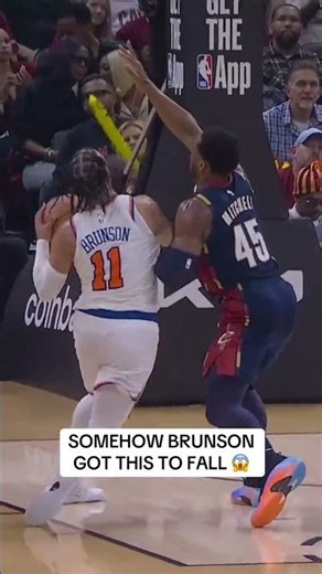 TOUGH bucket by Brunson 🔥