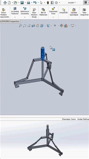 Satisfying SolidWorks Assembly Time-lapse