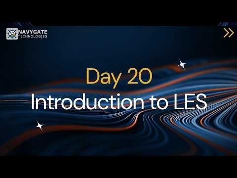 Introduction to LES in OpenFOAM