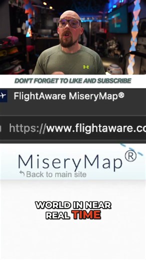 FlightAware: The COOLEST Live Aviation Map Online! #shorts