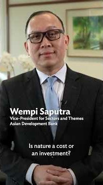 Nature Is Capital: Financing Nature at Scale | ADB Vice-President Wempi Saputra at CBD COP17