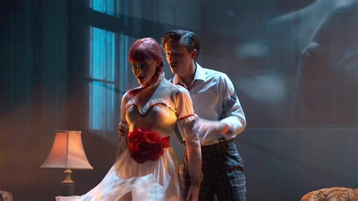 Connor Wood and pro Rylee Arnold perform a Contemporary to “You Are My Sunshine” by Charles McDonald. #DWTS #HorrorMovieNight