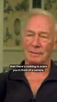 Christopher Plummer: Advice for Actors