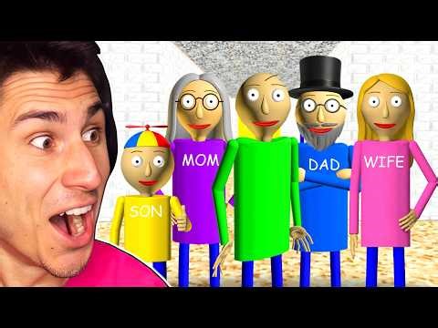 Baldi Brought His WHOLE FAMILY To School!