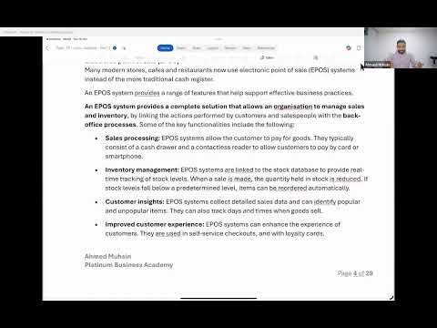 Lesson 23–Unit 3–Topic 14 – IT Systems in Organisations – Edexcel IAL IT (Preparing for 2026 Exams)