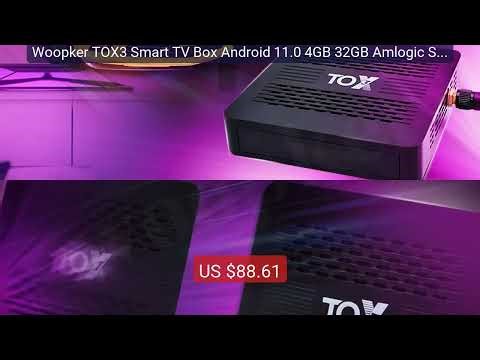 Woopker TOX3 Smart TV Box Android 11.0 4GB 32GB Amlogic S905X... — Amazing Value 2026 | Must Have!
