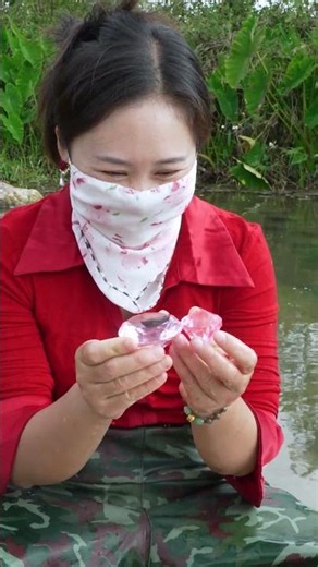 Giant clams, high-quality pink pearl gemstones