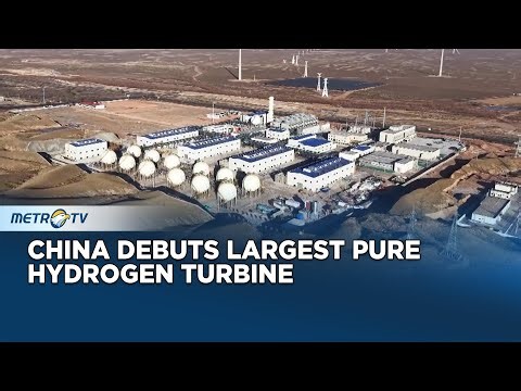 China Launches Pure Hydrogen Gas Turbine