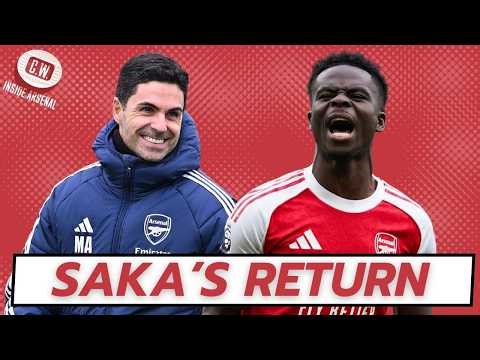 Arsenal latest news: Saka's return | Fan criticism | Squad back at Colney | Salmon's new deal