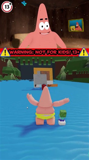 Patrick Fell Off his Boat!