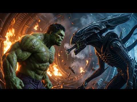 Alien le Retour — Hulk vs la Horde | Epic AI Cinematic 4K