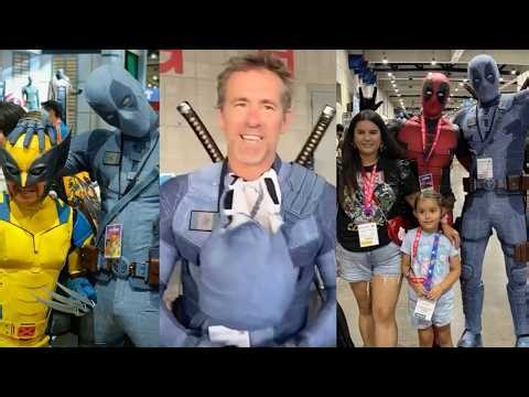 Ryan Reynolds Reacts To Attending Comic Con Disguised As Deadpool