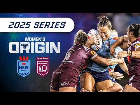 Full Series Mini: 2025 Women's State of Origin | NRL on Nine