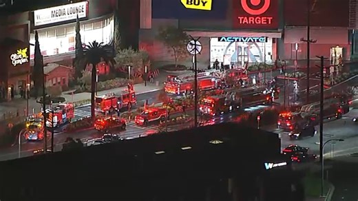 Fire at Target store at Culver City mall prompts evacuations