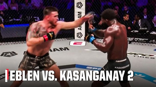 PFL Austin: Johnny Eblen vs. Impa Kasanganay 2 🔥 HIGHLIGHTS | ESPN MMA