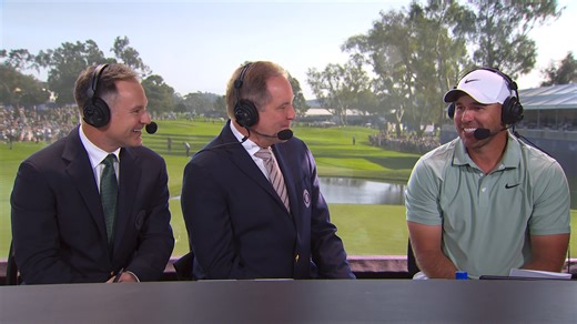 Hello Friends. In his first weekend back on TOUR, Brooks Koepka joins the CBS booth 📺 | PGA TOUR
